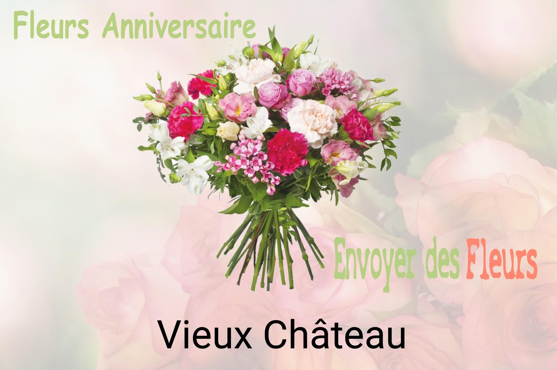 Bouquet de fleurs d’anniversaire livré à Vieux-Château