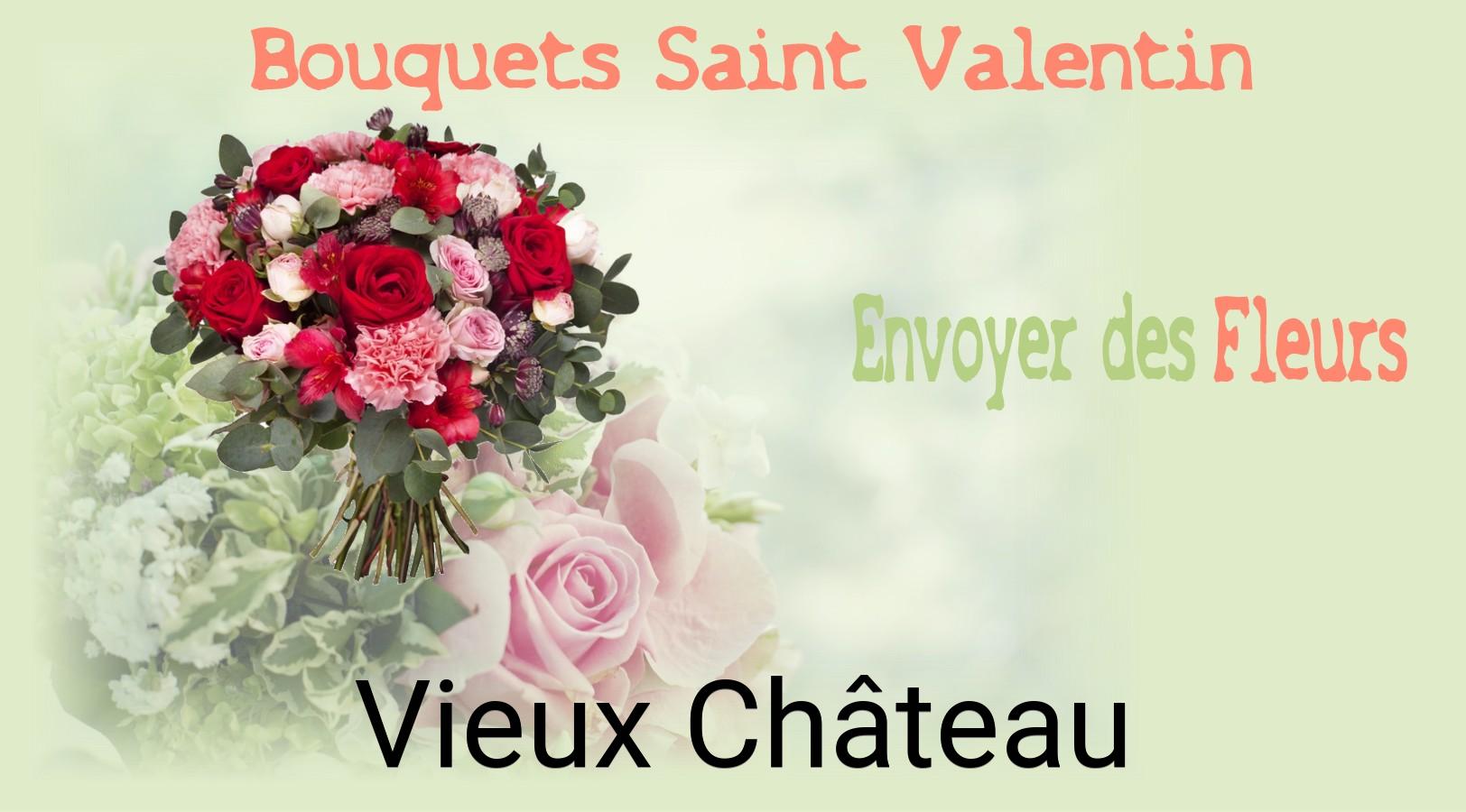 Roses de Saint-Valentin livrées à Vieux-Château